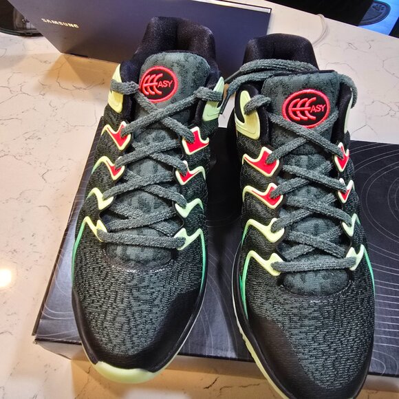 Nike Men’s KD 17 Easy Money Sniper Black Bright Crimson Basketball Shoes Size 10 - Picture 3 of 14